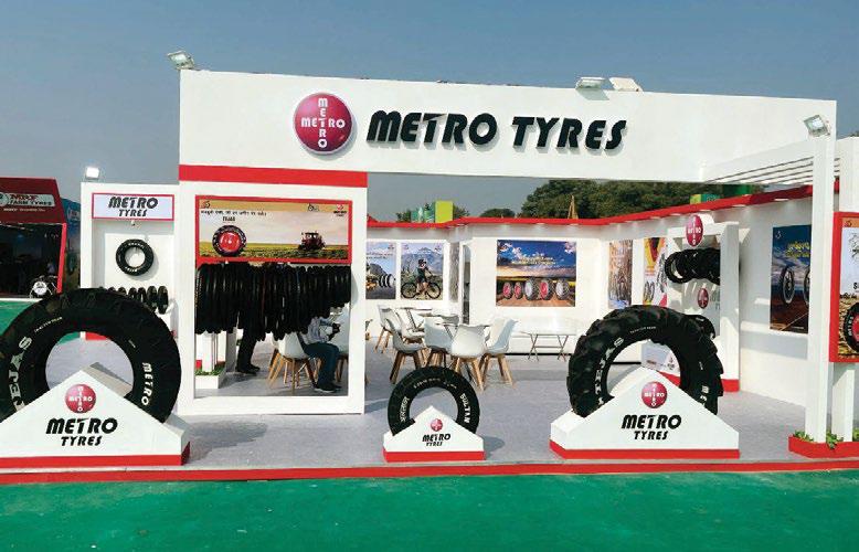 Metro Tyres Showcases Agriculture Tyre Range